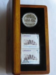  RCM Walrus Coin & Stamp Set