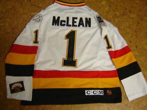 REDUCED NEW AUTHENTIC KIRK MacLEAN CANUCKS JERSEY
