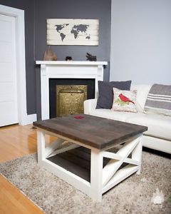 Rustic X Coffee tables - Custom sizes & stains