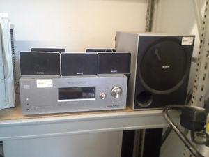 Sony 5.1 surround receiver and speakers