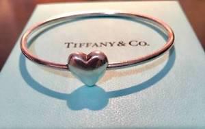 Tiffany & Co. Puffed Puffy Heart Bangle