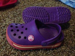 Toddler Croc sandals size 8-9