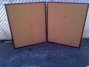 Two Cork Boards - Great for a DART BOARD !
