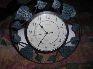 Wrought Iron Styled Clock
