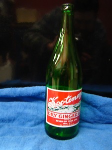 's Kootenay Dry Ginger Ale Bottle