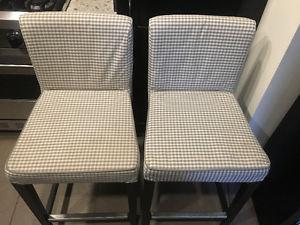 2 Henriksdal Ikea Chairs