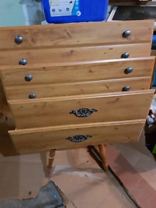 4 dresser drawers. Drawers only.