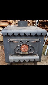 Antique earth stove