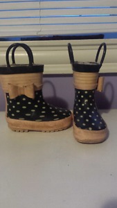 Baby Girl rubber boots