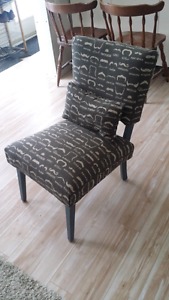 Beautiful Grey Accent Chair