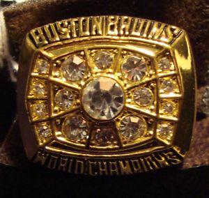  - Boston Bruins - Stanley Cup Replica Ring - Orr