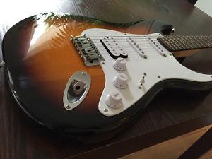 Bulletstrat by Fender Guitar & 10w Ibanez Amp