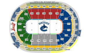 Canucks vs. Montreal Canadiens Tues. Mar. 7th - CENTRE ICE