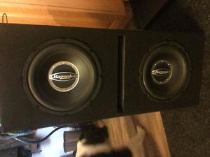 Car subs and amp