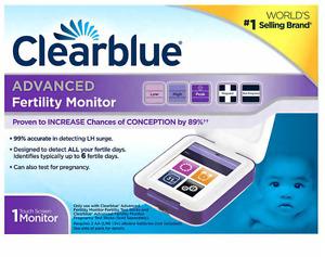 Clearblue® Advanced Fertility Monitor and testing strips