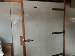Cooler panels and large size door