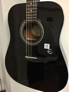 Epiphone Acoustic/Electric Guitar w/ stand