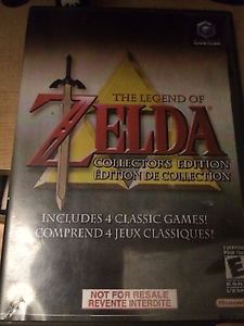 GameCube Zelda collectors edition