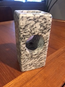 Granite Stone Tealight Candle Holder