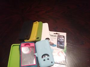 Iphone 4s cases and screen protector
