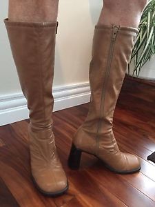 Like New Camel Color Boots for Sale!