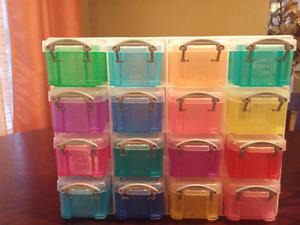 Little storage containers.