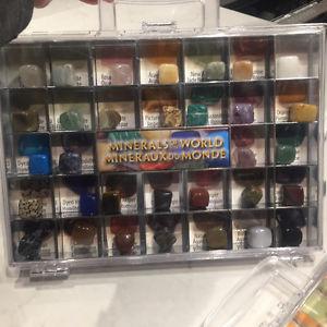Minerals of the world set for sale
