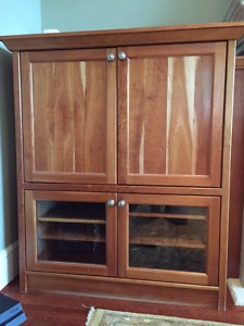 Solid Cherry Wood cabnet