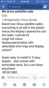 Wanted: BN Sirius satellite radio!
