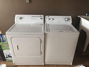 Washer and dryer