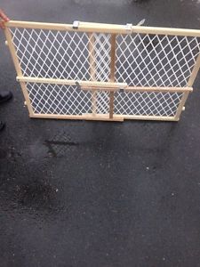 Wooden Baby Gate - $20, Delivery Included.