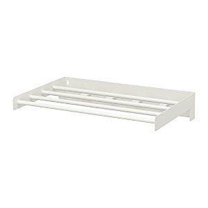 brand new IKEA ENUDDEN Wall shelf with 4 knobs, white