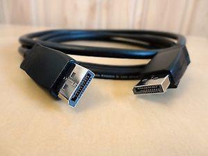 6' Displayport cable Male to Male (DP to DP)