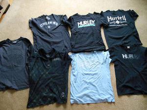 7 Hurley Mens Shirts