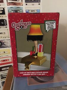A Christmas Story stocking holder (lights up) $20 obo