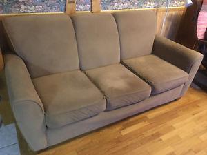 Beautiful Suede Couch For Sale!