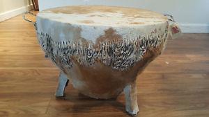 Beautiful, handmade African drum