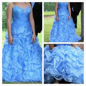 Blue Grad Dress