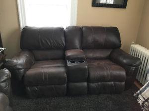 Coach and love seat recliners