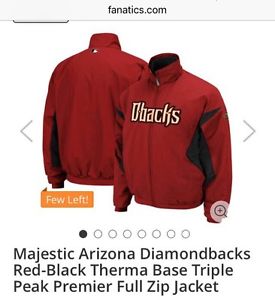 Diamondbacks MLB Full Zip Jacket