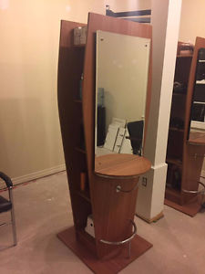 Double Sided Hairstyling Stations for Salon