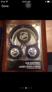 Edmonton Oilers headphones
