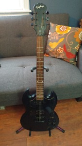 Epiphone G-310 Limited edition Pitch Black electric guitar