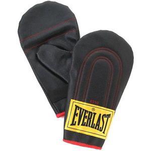 Everlast leather bag boxing gloves