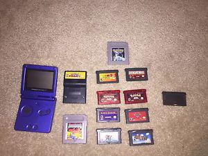 Gameboy advance with games