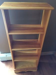 Handmade wooden book shelf