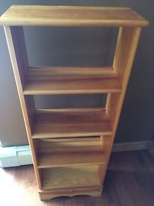 Handmade wooden book shelf