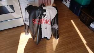 JH designs official leather Scarface movie jacket 6xl