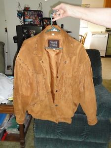 Leather Fringed Jacket