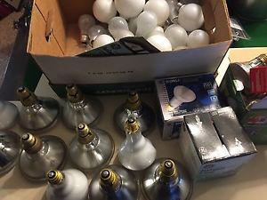Lot of light bulbs